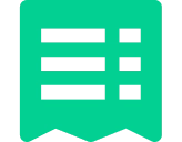 Gr&ouml;n kvittoikon