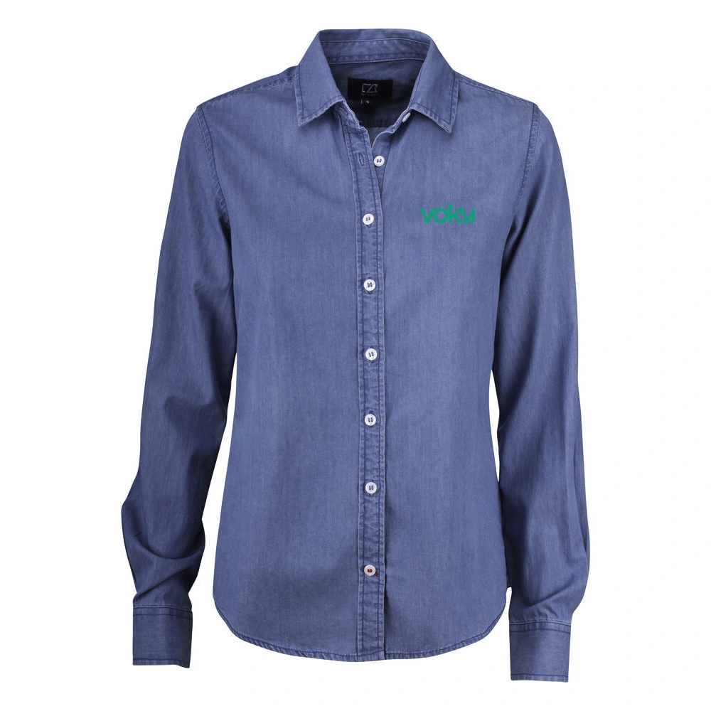 Ellensburg Shirt Ladies Denim Blue
