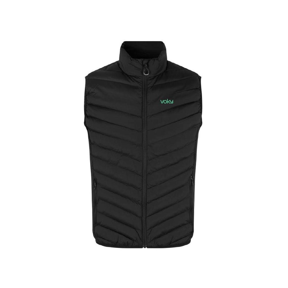 Bodywarmer stretch Svart