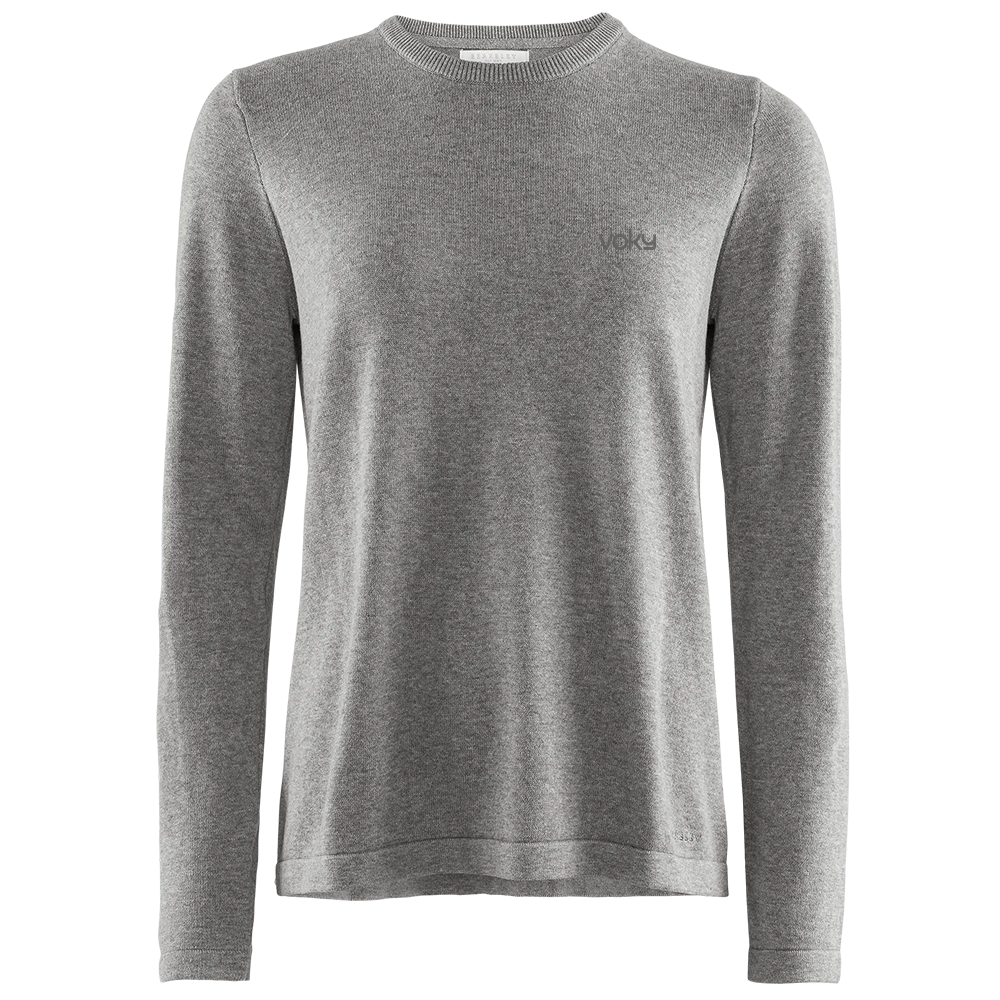 W Brockton Crew Dark Grey