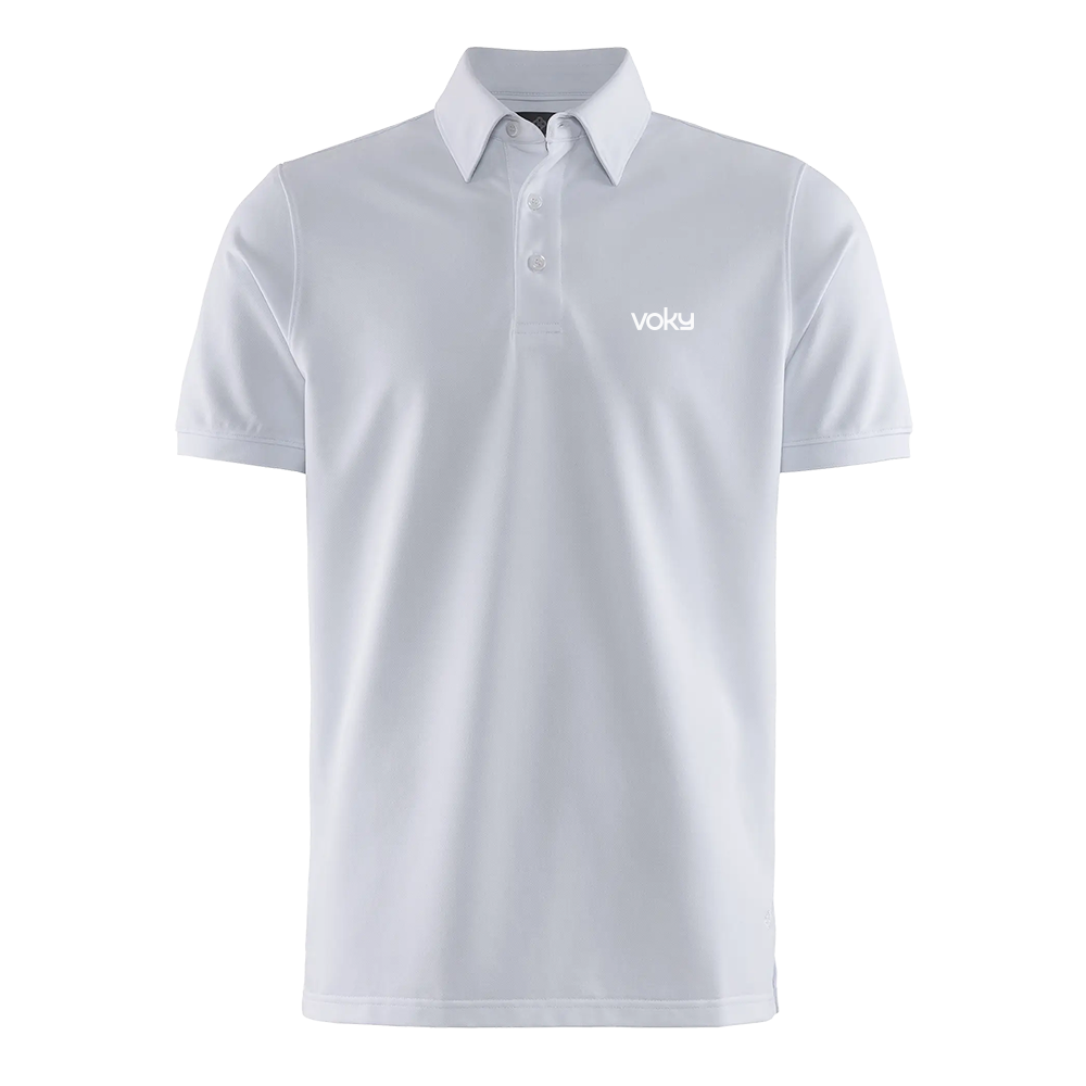Tech Polo White