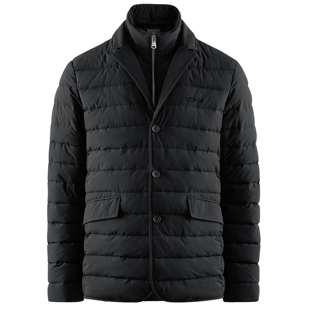 Delano Padded Blazer Black