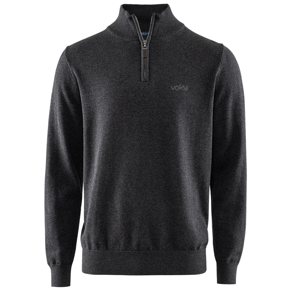 Brockton Halfzip Sweater Dark Grey